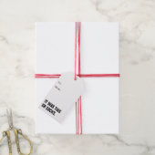Grappige Kerst Dit Was Dit Of Socks Grap Cadeaulabel (Met Touw)