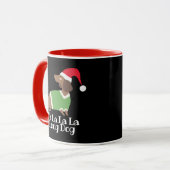 Grappige Kerst Doxer Mok (Voorkant links)
