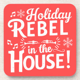 Grappige kerst drank coaster bier onderzetter