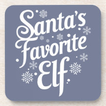 Grappige kerst drank coaster