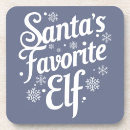 Grappige kerst drank coaster bier onderzetter