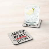 Grappige kerst drank coaster bier onderzetter (Rechterzijde)