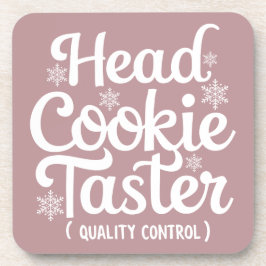 Grappige kerst drank coaster bier onderzetter