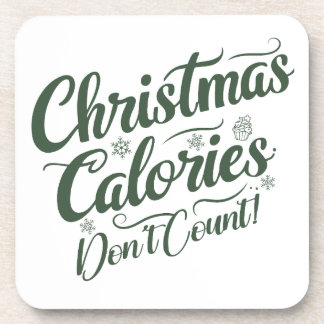 Grappige kerst drank coaster bier onderzetter