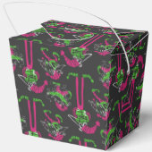 Grappige Kerst Elf Kabouter Favor Dozen Bedankdoosjes (Achterkant)