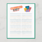 Grappige Kerst Game Geheim Kerstman Kerstlijst (Voorkant)