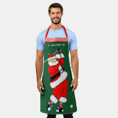 Grappige Kerst Golf Schort (Gedragen)