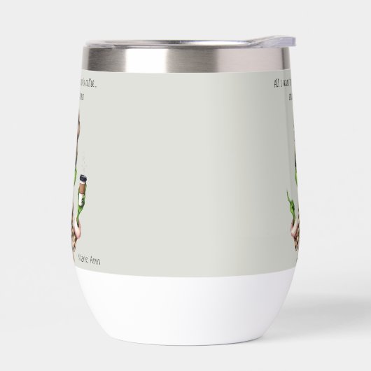 Grappige Kerst Grumpy Green Bont Vrouwen-Mom (Links)