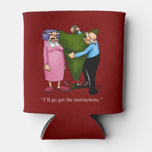 Grappige kerst Humor Koelbox Blikjeskoeler (Voorkant)