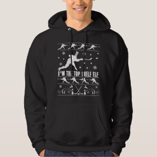 Grappige kerst ijshockey lelijke trui cadeau top S