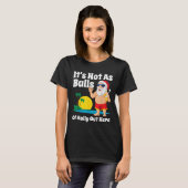 Grappige kerst in juli heet als Santa Summer Party T-shirt (Voorkant volledig)