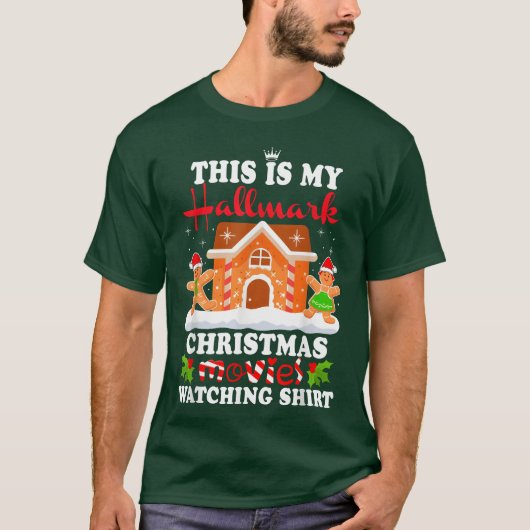 Grappige kerst is mijn kenmerk Movie Watch Boy T-shirt (Voorkant)