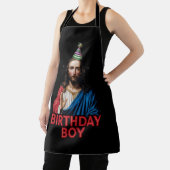 Grappige kerst Jezus verjaardag jongen Schort (Insitu)