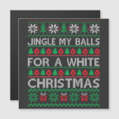 Grappige Kerst - jingle mijn ballen (Voorkant / Achterkant)