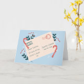 Grappige kerst Kaart voor Sister Witty humor (Gele Bloem)