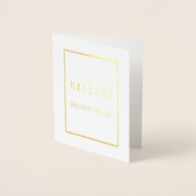 Grappige kerst Kaart - wees stout!