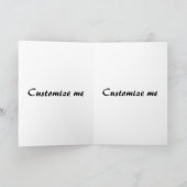 Grappige kerst Kaarten: het aanhalen van de riem Feestdagen Kaart (Binnen)