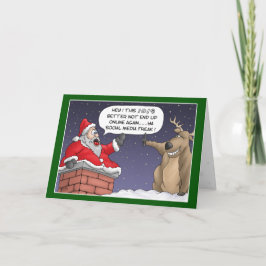 Grappige kerst Kaarten: Online Post Feestdagen Kaart