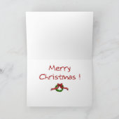 Grappige kerst Kaarten: Stealth Objective Feestdagen Kaart (Binnen)