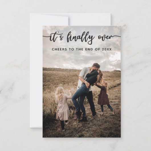 Grappige kerst Kaarten vakantie kaarten foto (Voorkant)