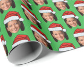 Grappige kerst | Kamala Harris Santa Hat Cadeaupapier (Rol Hoek)