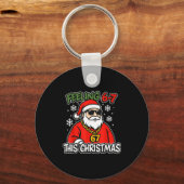 Grappige Kerst Kinderen 6-7 67 Zes Zeven Meme Jong Sleutelhanger (Voorkant)