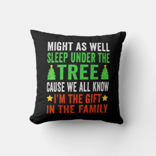 Grappige Kerst Kinderen Kerst Pyjama Meisjes Jonge Kussen