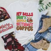 Grappige kerst koffie vrouwen Shirt