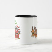 Grappige Kerst Koffiekop, Kerst Humor Cadeau Mok (Midden)