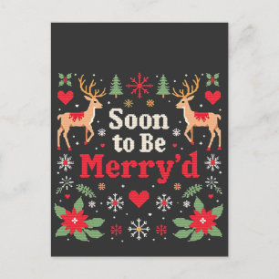 Grappige Kerst Koppels Briefkaart