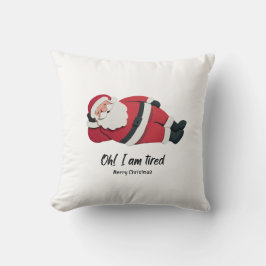 Grappige kerst kussensloop santa humoristisch scha kussen