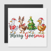 Grappige Kerst Malle Gans (Voorkant / Achterkant)