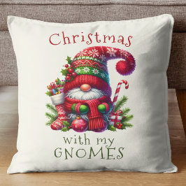 Grappige kerst met mijn kabouters vakantie kussen