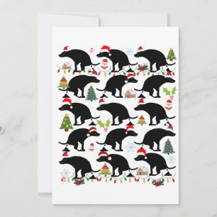 Grappige kerst met poepende honden feestdagenkaart