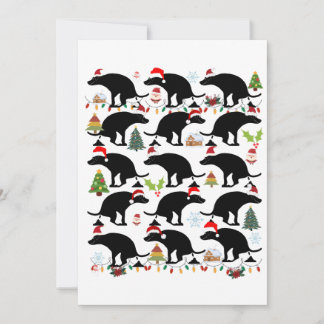 Grappige kerst met poepende honden feestdagenkaart