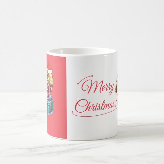Grappige kerst Mok Vrolijk kerstcadeau (Center)
