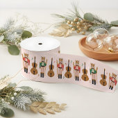 Grappige kerst notenkraker ballet vioolmuziek grosgrain lint
