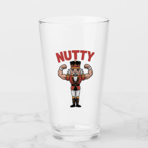 Grappige Kerst Notenkraker Noten Natuurlijke Fitne Glas