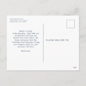 Grappige kerst oh wat leuk was het niet marine feestdagenkaart (Achterkant)