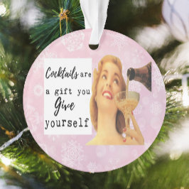 Grappige Kerst Ornament Retro Beste Vriend Geschen