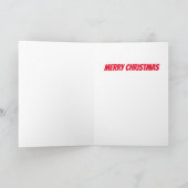 Grappige kerst peperkoek - Meer koekjesdeeg Feestdagen Kaart (Binnen)