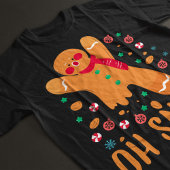 Grappige kerst peperkoek Oh Snap! T-shirt