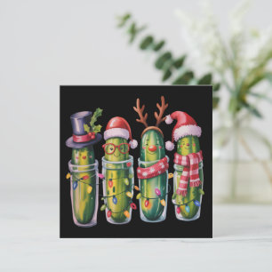 Grappige Kerst Pickle Augurken Vakantie Komkommer  Feestdagenkaart