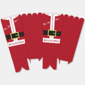 Grappige Kerst Popcorn Box Santa Gift Bedankdoosjes (Ongevouwen)