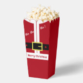 Grappige Kerst Popcorn Box Santa Gift Bedankdoosjes (Popped)