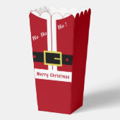 Grappige Kerst Popcorn Box Santa Gift Bedankdoosjes (Voorkant)