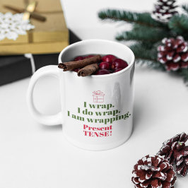 Grappige Kerst Puns | Grammatica Humor Koffiemok