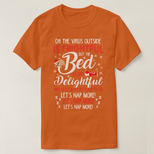 Grappige kerst pyjama 1 t-shirt (Design voorkant)