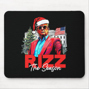 Grappige kerst Rizzmas Kerstman Xmas Rizz Het Seiz Muismat