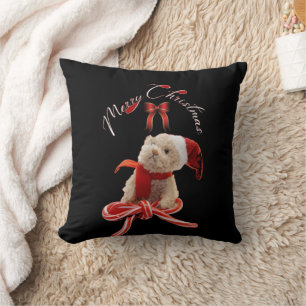 Grappige kerst Schattigee teddybeer Kussen
